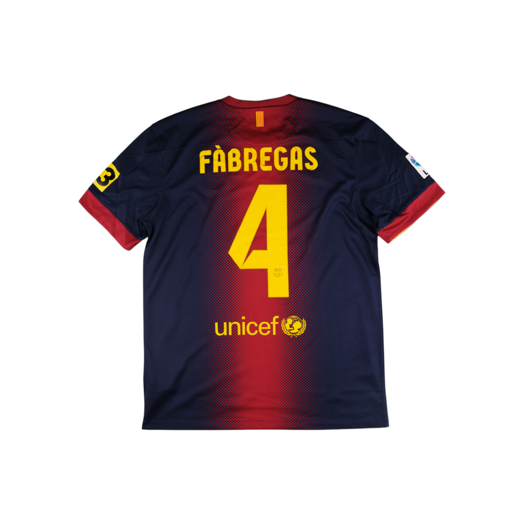 Barcelona 2012-13 Home #4 Fabregas