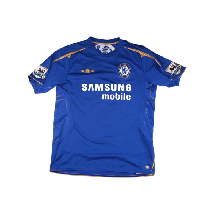 Chelsea 2005-06 Home #15 DROGBA