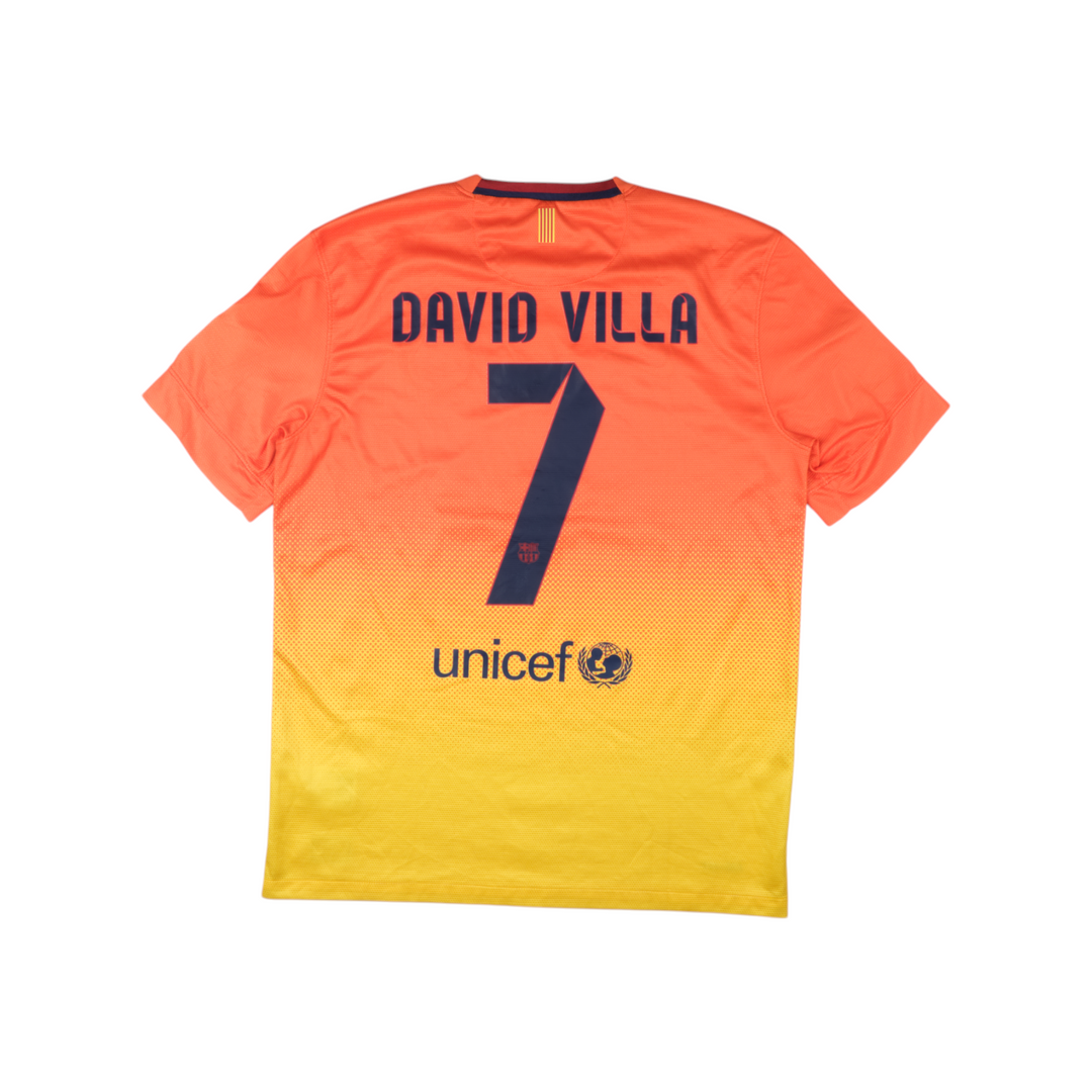 Barcelona 2012-13 Away #7 Villa